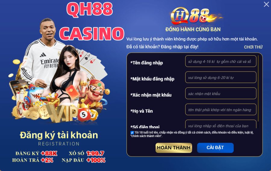 Quy Tắc Và Điều Kiện Nhận Khuyến Mãi QH88 Cần Biết Để Nhận Thưởng Hiệu Quả